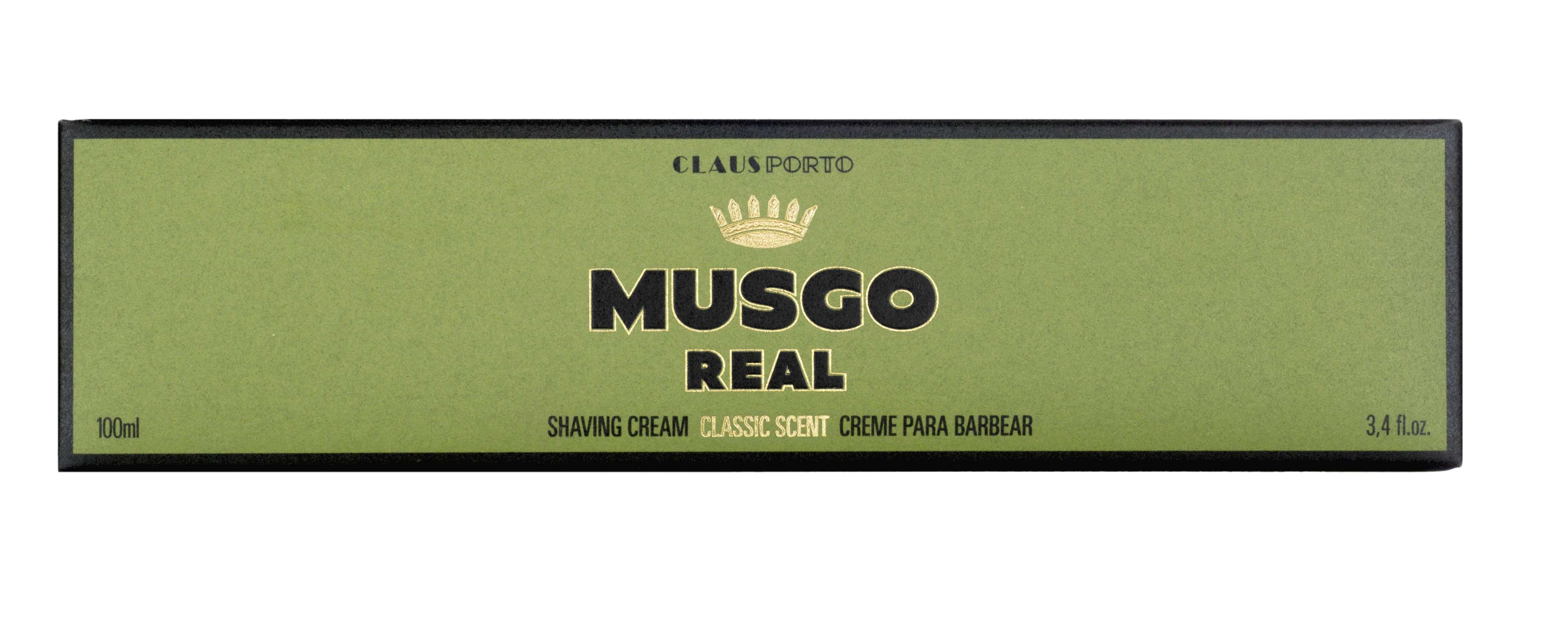 Musgo Real shaving cream, Classic Scent