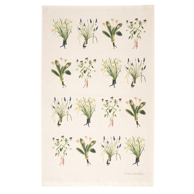 TEA TOWEL - spring flowers