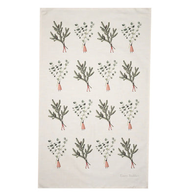 TEA TOWEL - CHRISTMAS Spruce & Eucalyptus