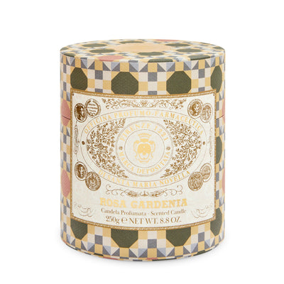 Rosa Gardenia Scented Candle  FIRENZE 1221 EDITION