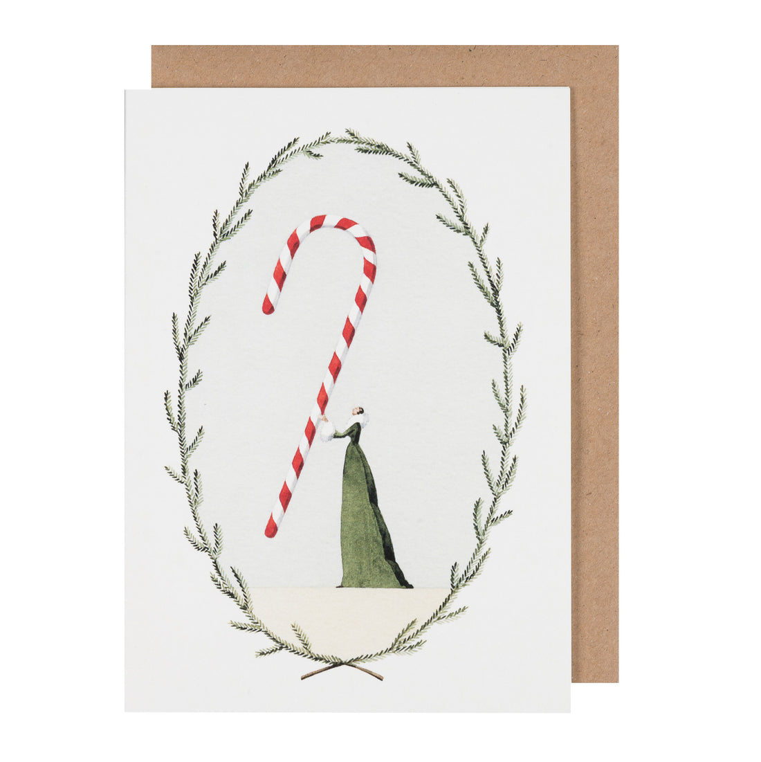 Christmas Candy GREETING CARD