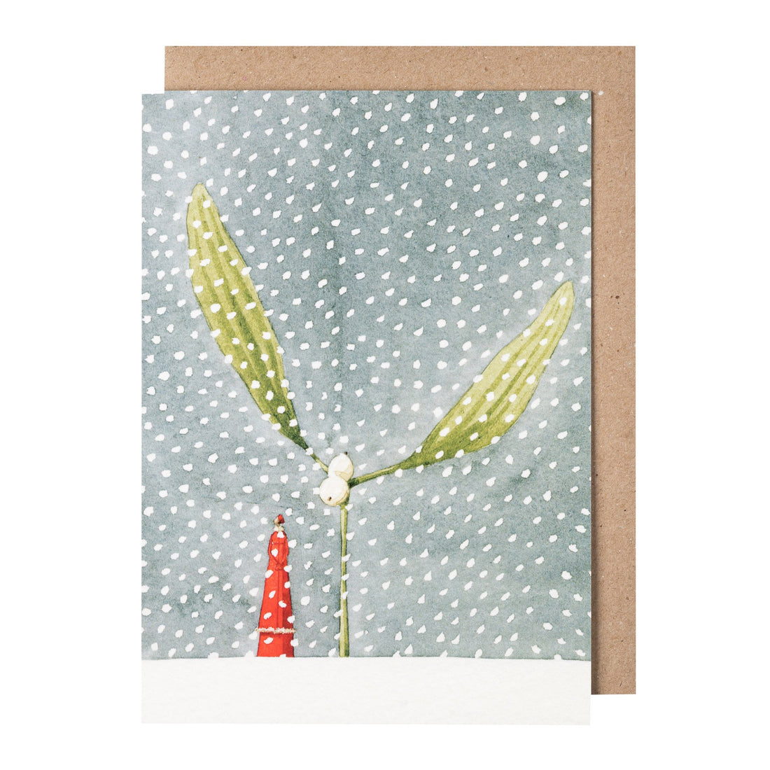 Cards - Christmas Mistle Snow