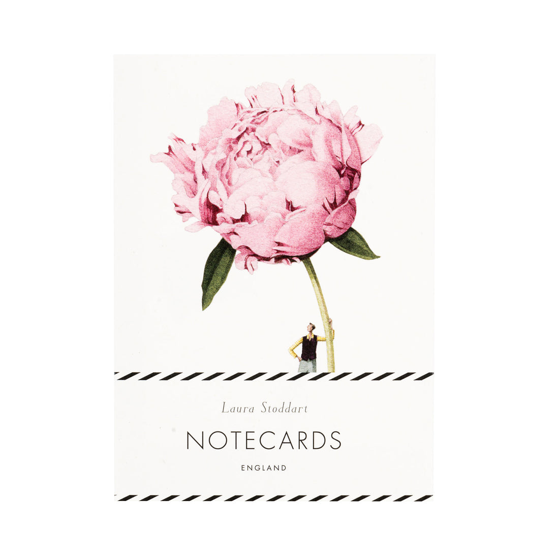 NOTECARD SET - (PINK FLOWERS)