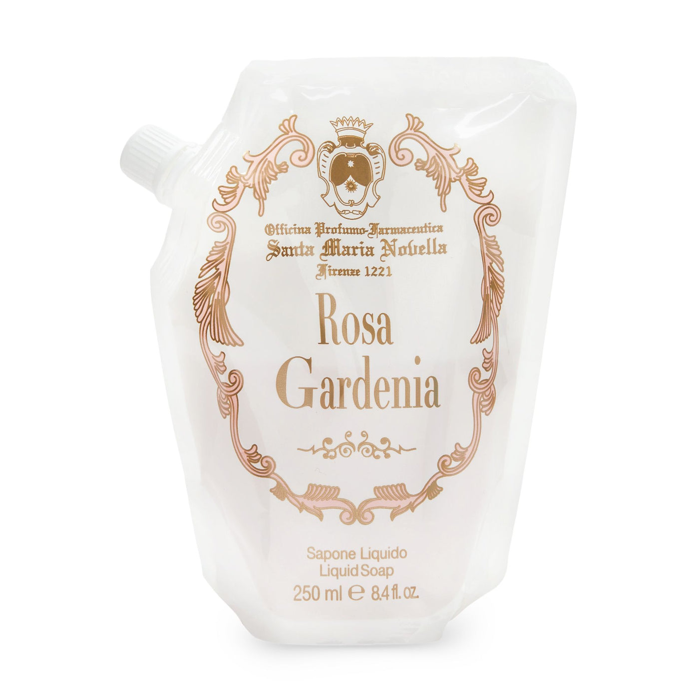 Rosa Gardenia Liquid soap - Refill