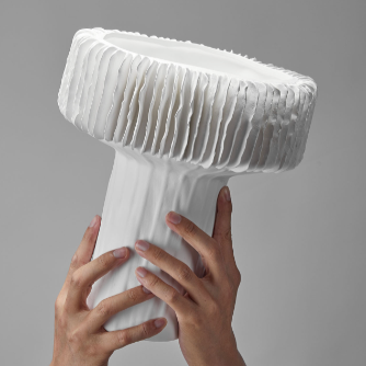 Chanterelle Vase Plaster