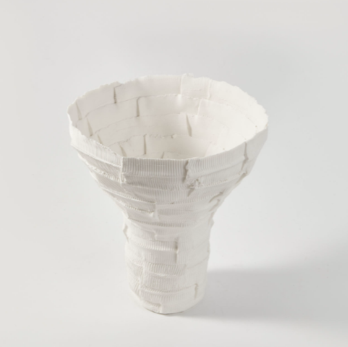 Ponderosa Vase Ivory