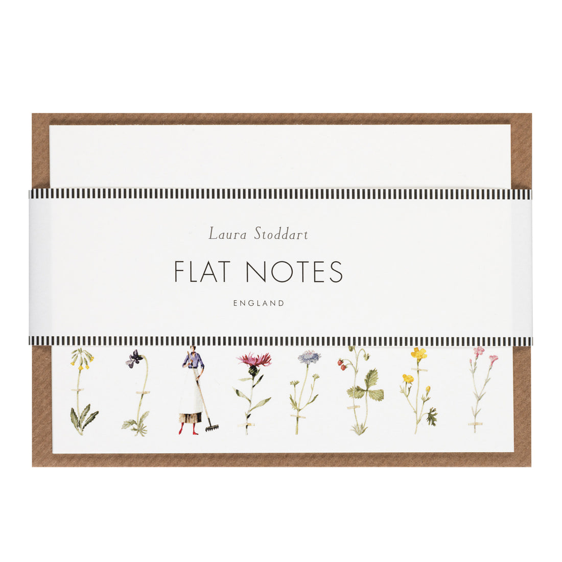 FLAT NOTES  - WILD FLOWERS