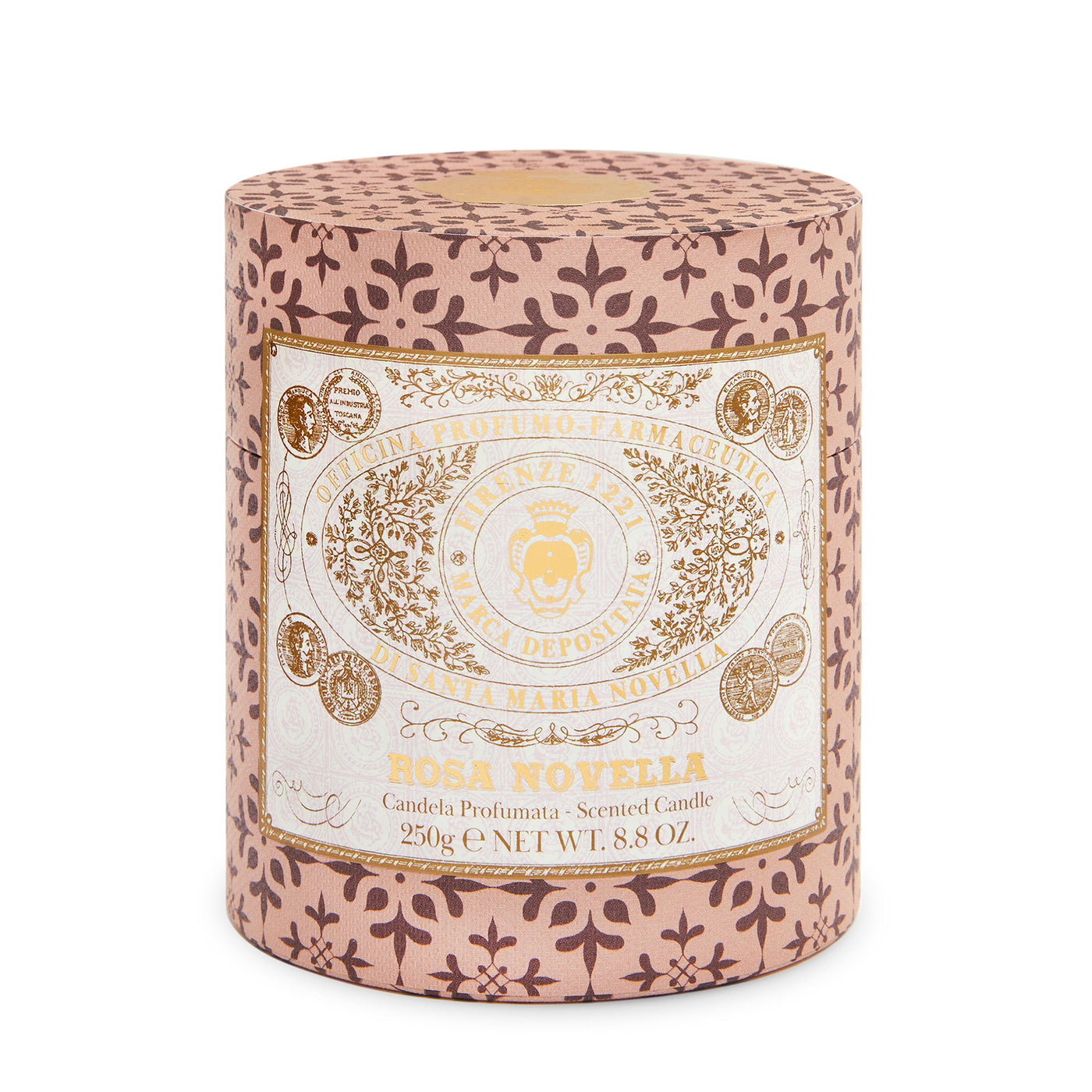 Rosa Novella Scented Candle  FIRENZE 1221 EDITION