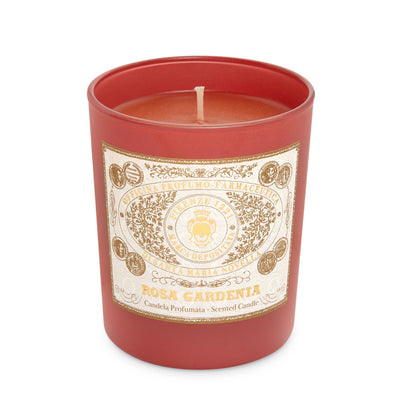 Rosa Gardenia Scented Candle  FIRENZE 1221 EDITION