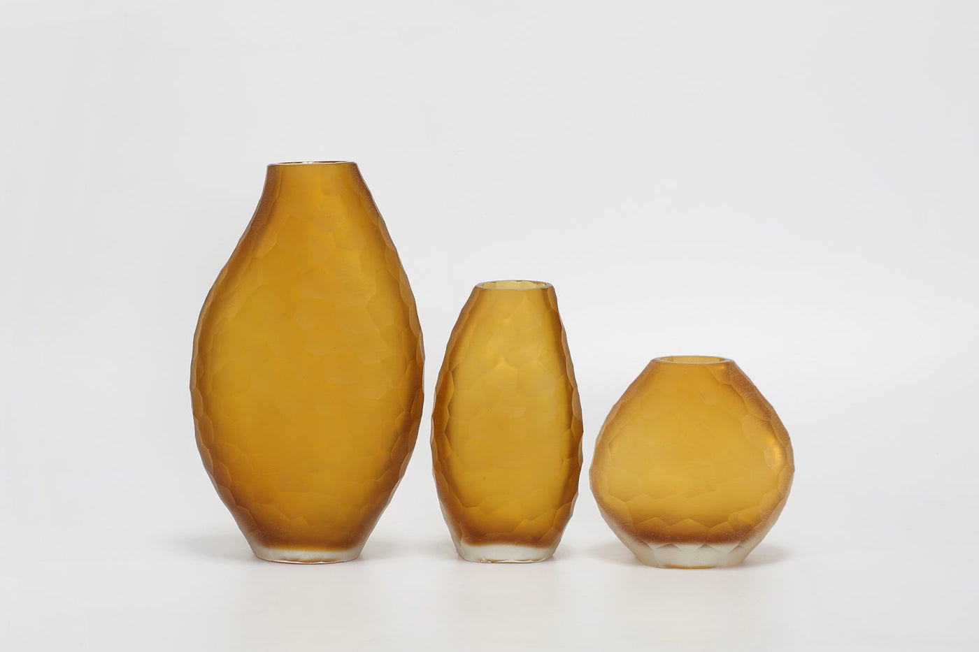 Calista Vase Amber
