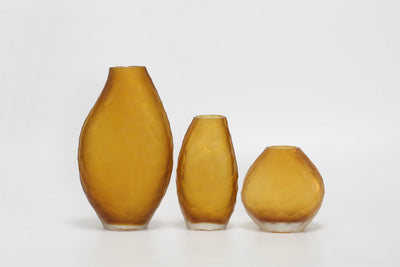 Calista Vase Amber