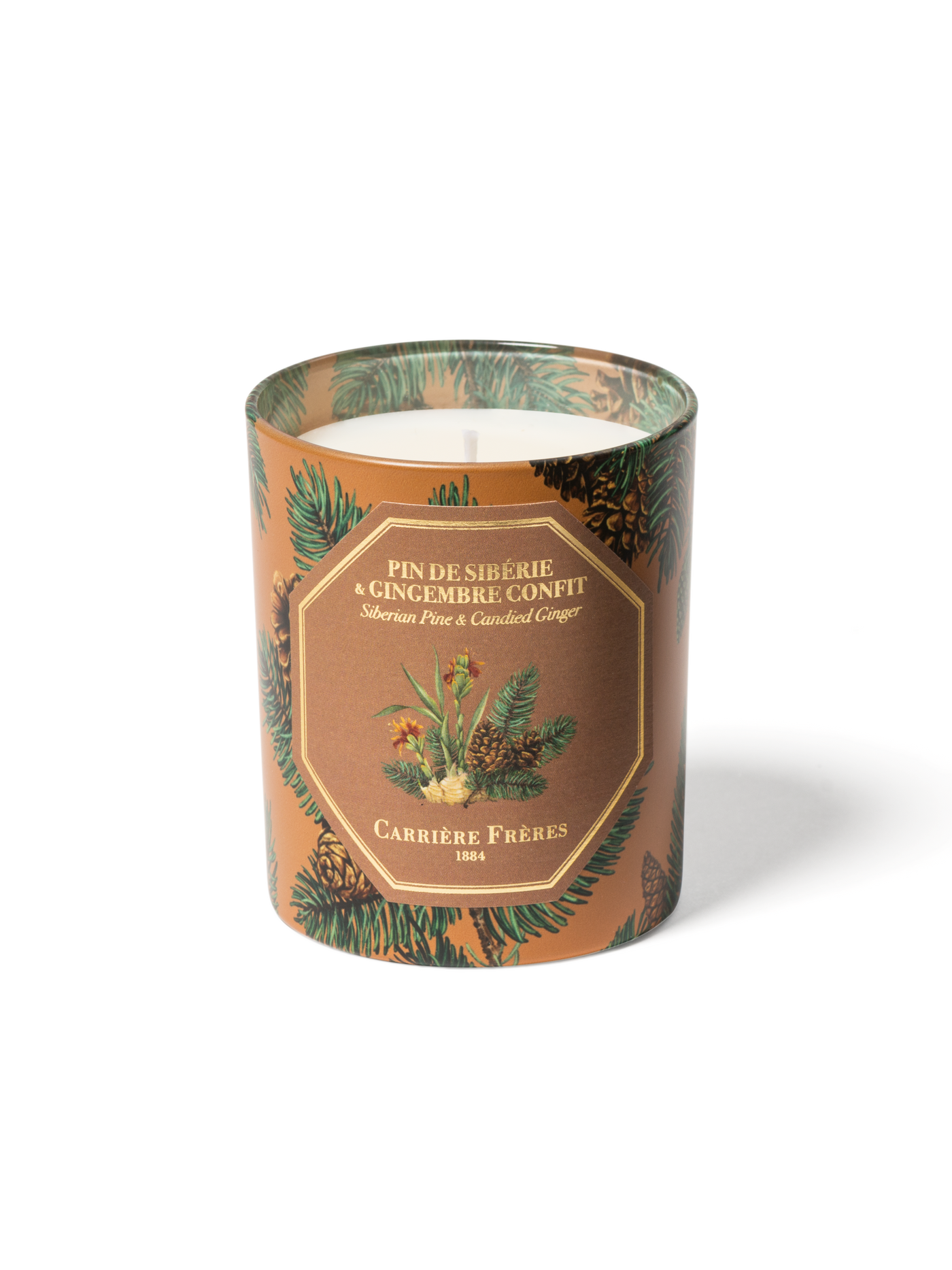 Carriere Freres Pine & Candied Ginger Candle