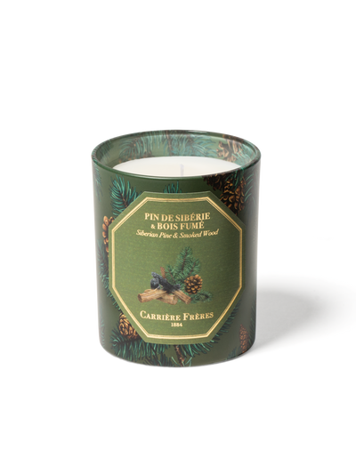 CARRIERE FRERES Pine & Smoked Wood Candle