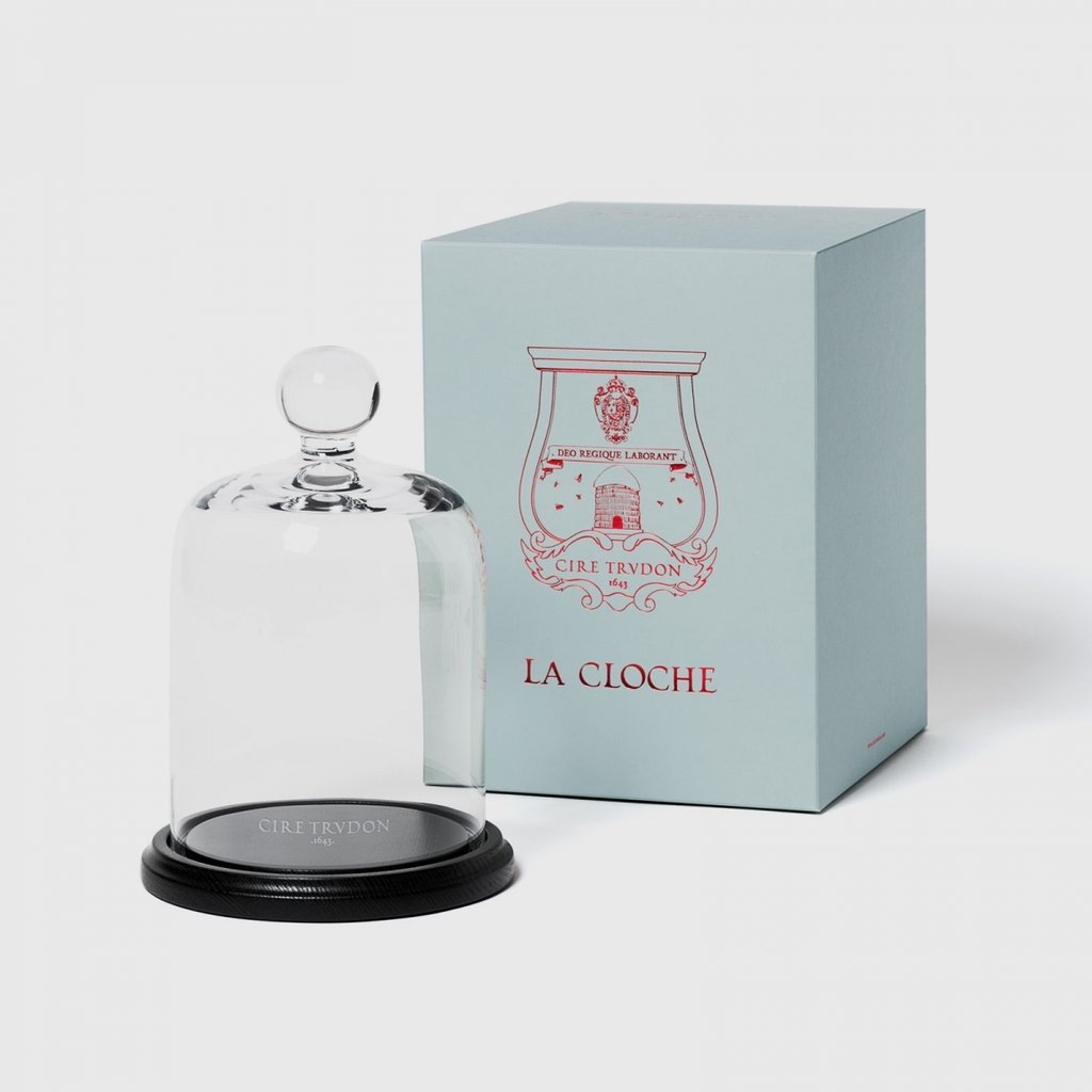 LA CLOCHE  (glass dome for candle)